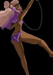 1girls afrolatina american american_female brown_eyes chains clawdeen_wolf clawdeen_wolf_g3 curly_hair dark-skinned_female dog_collar female_focus female_only furry furry_female furry_only imminent_sex latina lipstick looking_at_viewer lustful_gaze mexican mexican_female monster_girl monster_high monster_high_g3 multicolored_hair petplay phonebooth38816 purple_underwear semi_nude sideboob underwear voluptuous voluptuous_female werewolf werewolf_girl wolf wolf_ears wolf_girl