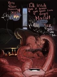 anal_sex androgynous anthro anus bed bedroom bedroom_sex candlelight candles canine color cum cum_in_ass cum_inside dark_lighting dark_room demon demonic furry furtiv3 gay kneeling male mammal patreon png presenting_anus presenting_hindquarters ritual sex submissive submissive_male tentacle tentacle_sex text