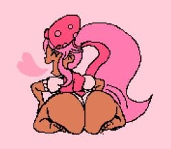 1girls ass_jiggle big_ass cheekybee547 dark-skinned_female fat_ass huge_ass jiggle looking_at_viewer omori solo_female sweetheart_(omori)