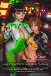 2girls 3d andro-eidos ass big_ass big_breasts breasts curvaceous curvy curvy_figure cyborg eve_(stellar_blade) female female_torso gynoid hips hourglass_figure huge_ass huge_breasts humanoid large_ass large_breasts legs light-skinned_female light_skin lily_artemis_ii mature mature_female pristinerenders shift_up slim_waist stellar_blade thick thick_hips thick_legs thick_thighs thighs voluptuous waist wide_hips