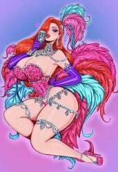 jessica rabbit from who framed roger rabbit by theartofmathew
