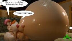 2futas 3d big_ass big_breasts big_penis cooking_mama cumflated cumflated_belly cumflation debbie_turnbull dialogue futa_on_futa futa_only futanari hyper hyper_belly hyper_cumflation imminent_sex kennyb0mber_(artist) mama_(cooking_mama) mature_futa milf older_futa robotboy spa tagme