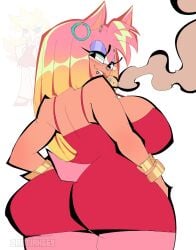1girls amy_rose anthro ass ass_bigger_than_head big_ass big_breasts breasts breasts_bigger_than_head breasts_out bubble_ass bubble_butt busty busty_female curvaceous curvy curvy_female curvy_figure ear_piercing enormous_breasts fat_ass fleshpie669 furry giant_breasts gigantic_breasts hedgehog huge_ass huge_breasts huge_butt huge_thighs large_breasts looking_at_viewer massive_ass massive_breasts massive_thighs nose_piercing panty_anarchy_(cosplay) piercing pinup short_dress sideboob smoking sonic_(series) sonic_the_hedgehog_(series) thick_ass thick_legs thick_thighs thunder_thighs thunderthighs tits_bigger_than_head tits_out v_rose_(peachpie669) wide_hips wide_thighs