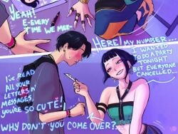 !! 1boy 1girls annussymorussy ass_focus belluavt big_ass black_hair blue_hair brown_hair comic cum cum_in_pussy cum_inside dialogue earrings english_text faceless_male fan_and_idol feet female female_focus foot_fetish grabbing grabbing_feet kpop_demon_hunters light_skin looking_at_partner looking_at_viewer male_pov male_pubic_hair missionary_position mrhernandrawings necklace pants_down partially_clothed peace_sign penis penis_in_pussy pov pubic_hair reassuring recording sex soles sound straight tagme text twitter_link vaginal_penetration video voice_acted zoey_(kpop_demon_hunters)