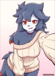 furfrou from pokemon by yorusagi