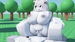 1boy 1girls 3d animated animation anus areolae balls big_cock big_dick big_penis breasts carrot continue_thrust_after_cum cowgirl_position cum cum_twice dialogue english_text female furry headpat headpats kinlyrr kinny_the_bunny_(kinlyrr) longer_than_30_seconds longer_than_one_minute mating_press meaty_dick nipples patting_head penis pussy roblox robloxian sound sound_effects tagme text thighs video