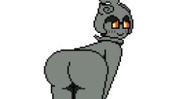 anthro anthropomorphic anus ass asshole blush blushing_at_viewer blushing_female booty buttocks fatass female legendary_pokemon marshadow mega-shadow-mewtwo-y mythical_pokemon naked naked_female nude nude_female pixel_(artwork) pixel_art pokegal pokegirl pokegirl_as_pokemon pokemon pokemon_(species) pokemorph requested_art ych