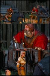 3d barefoot ciri closed_eyes fat_male feet feet_fetish female hot kissing makeout male nude nude_female phillip_strenger sex sexy standing_sex sumwut3d the_witcher_(series) the_witcher_3:_wild_hunt tongue_kiss ugly_bastard