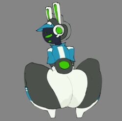 1girls 2020s 2026 2026s 480p 5_seconds_long animation ass big_ass bottom_heavy bunny bunny_ears dumptruck_ass fart fart_cloud fart_fetish fart_stain female furry gas gray_background grey_background huge_ass mp4 no_background possibleexport project_turboblast rabbit rabbit_ears robot robot_girl screen_face simple_background sound squatting swamp_ass tempo_(project_turboblast) twitter_link video wet_fart white_panties
