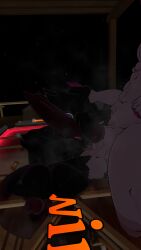 2boys big_penis cakeboi96 canine_penis cant_see_the_haters covering_eyes deltarune duo espeeyy femboy gay hand_on_balls hand_on_head hands_on_head knotted_penis male/male nude nude_male pool pool_table ralsei ralsei_(cryptiacurves) ralsei_with_black_fur ralsei_with_white_fur steam steamy_penis vrchat vrchat_avatar vrchat_media vrchat_model