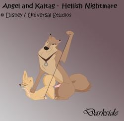 angel_(lady_and_the_tramp) balto_(film) bondage canine cub darkside disney feral gag gagged kaltag lady_and_the_tramp rape tagme