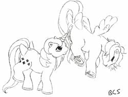 bcs black_and_white majesty my_little_pony smooth_skin tagme white_background