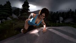 lara croft from tomb raider by bennemonte
