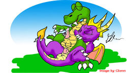 anal anthro croc cum dragon furry glenn male_only spyro spyro_the_dragon tagme