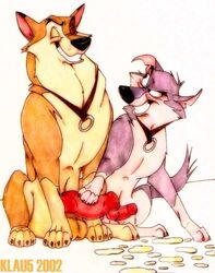 2002 anthro balto_(film) furry kaltag klaus_doberman male_only star_(balto) tagme