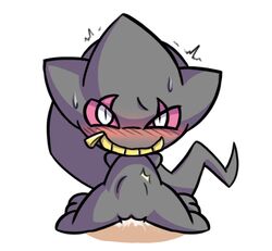 banette blush cum female human looking_at_viewer male male_human/female_humanoid male_human/female_pokemon male_pov nintendo penis pink_eyes pokemon pokephilia pov pussy rakkuguy sex simple_background smile stomach_bulge straight sweat video_games white_background zipper