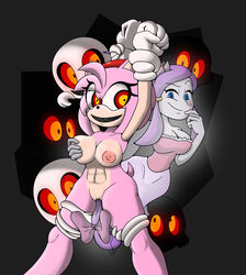 amy_rose anthro areolae big_breasts boo_(sonic) breasts cleavage clitoris clothing erect_nipples female fingering ghost ghost_girl lah mind_control night_of_the_werehog nipples nude penetration possessed possessed_amy_rose possession pussy pussy_juice sandunky sonic_(series) sonic_the_hedgehog_(series) sonic_unleashed vaginal_penetration yuri