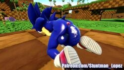 3d anal anal_sex animated autoanal big_ass blue_fur cum_inside cumshot fuckboy furry gay hedgehog hyper hyper_penis male_only mammal masturbation orgasm penis self self_fuck shocking_(artist) sonic_(series) sonic_the_hedgehog sound source_filmmaker video