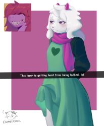 ralsei from deltarune by caramelhooves