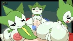 16:9 2026 anus areola ass big_breasts big_butt blush bodily_fluids breasts clothing cum cum_in_vagina cum_inside dated digital_media_(artwork) elemental_creature erection eyelashes female female_penetrated first_person_view flora_fauna flower generation_3_pokemon genital_fluids genitals green_body group hi_res human humanoid looking_at_viewer male male/female male_penetrating male_penetrating_female mammal nintendo nipples not_furry open_mouth penetration penile penile_penetration penis penis_in_vagina plant pokemon pokemon_(species) roselia sex signature simple_background smile vaginal_penetration vulva widescreen xelius