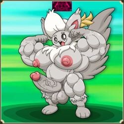 1:1 5_fingers abstract_background absurd_res annaengine anthro anthrofied ball_markings balls barazoku biceps big_balls big_muscles big_pecs big_penis big_tail brown_eyes chinchilla chinchillid cinccino clothing digital_drawing_(artwork) digital_media_(artwork) ear_tuft erection eyebrows facial_hair fakemon fan_character feet fingers flexing flexing_bicep flexing_both_biceps flexing_muscles fluffy fluffy_chest fluffy_tail foreskin french front_view fur fur_markings gay gay_male generation_5_pokemon genital_markings genitals grey_body grey_fur grey_penis grey_tail hair happy hat hat_only headgear headgear_only headwear headwear_only hi_res homosexual homosexual_male huge_muscles huge_pecs humanoid_genitalia humanoid_penis leg_tuft male male/male male_only male_penetrating mammal markings minccino mostly_nude moustache multicolored_body multicolored_fur musclegut muscular muscular_anthro muscular_arms muscular_legs muscular_male muscular_thighs musketeer nintendo nipples open_mouth paws pecs penis pink_nipples pokemon pokemon_(species) pokemorph pose retracted_foreskin rodent saggy_balls shortstack shortstack_male smile smiling_at_viewer solo spots spotted_arms spotted_balls spotted_body spotted_fur spotted_genitalia spotted_markings spotted_penis standing tail tuft two_tone_body two_tone_fur vein veiny_penis white_body white_body_hair white_eyebrows white_facial_hair white_fur white_hair