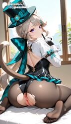 lynette (genshin impact) from genshin impact by skypassion