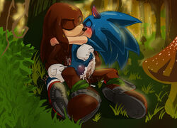 knuckles the echidna from sonic (series) by krazyelf