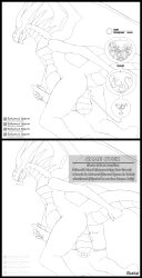 absurd_res ambiguous_gender ass bahamut bahamut_(final_fantasy_xiv) balls black_border border cock_vore dragon english_text gameplay_mechanics genitals group hand_on_penis hi_res horn humanoid line_art male monochrome multiple_prey mythological_creature mythological_scalie mythology nude onomatopoeia penile penis prostate safe_vore scalie skeksi solo_feral sound_effects sperm_cell_collision sperm_transformation text transformation transformation_sequence vore wings