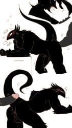 anal anal_fingering anal_sex anthro anthro_on_anthro anthro_penetrated anthro_penetrating anthro_penetrating_anthro anus balls bent_over_surface black_balls black_body black_feathers blush bodily_fluids breath claws cum cum_drip disembodied_hand disembodied_penis dripping duo empty_eyes erection feathers finger_claws fingering genital_fluids genitals grey_body grey_feathers heart_symbol hearts_around_head hi_res humanoid_genitalia humanoid_penis imminent_sex lovebuffpg45 male male/male male_penetrated male_penetrating male_penetrating_male mostly_offscreen_male muscular muscular_anthro muscular_male narrowed_eyes nitro_(toriko) panting penetration penis raised_tail sequence sex shaking side_view surprised sweat tail tail_motion toriko_(series) tremble_lines trembling white_eyes wide_eyed