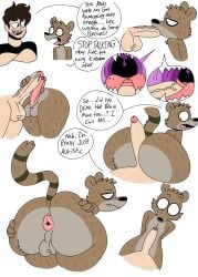 rigby (regular show) from cartoon network by anonymous artist