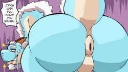 16:9 2026 2d_animation animated anthro anus ass backsack balls big_anus big_butt blinking blue_body blush bouncing_butt butt_focus butt_jiggle coolietf dragon elderly_male english_text enticing frame_by_frame genitals gynos_(coolietf) hair inviting jiggling long_neck looking_at_viewer looking_back looking_back_at_viewer male mature_male mythological_creature mythological_scalie mythology presenting presenting_anus presenting_hindquarters puffy_anus raised_tail rear_view scalie solo tail talking_to_viewer text white_hair widescreen
