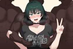 fubuki (one-punch man) from black lives matter by lord dante