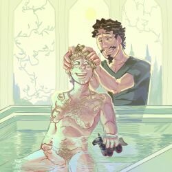 1500s 16th_century 2boys assisted_bathing autism_happiness autistic autistic_male bath bath_toy bath_water bathhouse bathing bathtub blonde_hair body_hair bonding boobs brother brotherly_love brothers brothers_(lore) brown_hair casual_nudity chest_hair color congenital_disability digital_drawing_(artwork) digital_media_(artwork) disabled disabled_male dumb_male edward_the_simple emotional_male emotional_support enjoying enjoying_bathing erection erection_underwater family_bonding feeling_good fragile-x fragile_x gynecomastia hairy_chest half-brothers half-siblings half_siblings half_submerged head_band head_scratch human ignorance innocence innocent innocent_expression innocent_male innocent_smile intellectual_disability joyful joyous knight love loving_smile male male/male male_boobs male_breasts male_focus male_only male_tits man_boobs man_breasts manboobs mental_disability mentally_deficient mr_shrink no_sex non-verbal non-verbal_character nonsexual nonsexual_nudity older_brother original original_character original_characters partially_submerged prince prince_and_knight pubic_hair rat_tail rat_tail_(hairstyle) rendered royal_rod royal_treatment royalty scrubbing scrubbing_head sexually_ignorant sitting sketchy smiling smiling_at_another stupid stupid_looking stupid_male tasteful tasteful_nudity teeth teeth_showing toy trees vines wet_hair wholesome wholesome_nudity windows wooden_horse wooden_toy younger_brother