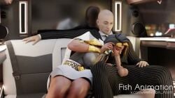 3d animated blowjob business_casual business_suit business_woman car_sex clothed dark-skinned_female deepthroat domina fellatio fish_animation handjob indian indian_female inside_car interracial kiss kissing light-skinned_male limousine longer_than_10_seconds oral oral_sex overwatch short_video shorter_than_30_seconds sound tagme teaser vaira_singhania video