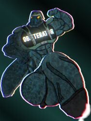 abs absurd_res anthro armor balls bandai_namco biceps big_balls big_penis blue_body bodily_fluids clothing commandramon digimon digimon_(species) digital_camo drybosexystar drybosstar flexing gay gay_male genital_fluids genitals headgear helmet hi_res homosexual homosexual_male huge_balls huge_cock hyper hyper_balls hyper_genitalia hyper_penis male male/male male_only male_penetrating muscular muscular_male pecs penis precum scalie shoulder_pads solo vein veiny_penis yellow_eyes