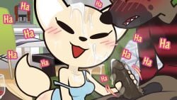 fenneko from aggretsuko by canaryprimary