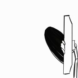 animated black_hair bouncing_breasts female female_only hair_over_one_eye hanging_breasts huge_breasts jigglephysiks looking_at_viewer monochrome mp4 sadako_yamamura sharp_teeth smile television the_ring topless topless_female very_long_hair video wet yamamura_sadako