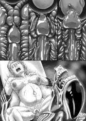 1girls 2d absurd_res alien alien_(franchise) amniotic_fluid amniotic_sac areola bed black_and_white bodily_fluids bound breasts breath cervical_penetration cervix comic dark_areola dark_nipples duo ejaculation exoskeleton female fetus furniture genital_fluids genitals gynecological_chair hair hand_holding hi_res holding_arm hospital_bed human humanoid inner_mouth internal_view interspecies kilogram lactating lactating_during_sex legs_tied linea_nigra lubricated male male/female male_xenomorph mammal milk monochrome navel nude outie_navel pain panting penetration penis precum pregnant pregnant_female pregnant_sex restrained restrained_legs screaming sex spread_legs spreading sweat tears tears_of_pain uterus vaginal_fluids vaginal_penetration vaginal_squirting vein veiny_penis vulva wet x-ray_view xenomorph xenomorph_praetorian