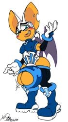 alternate_costume anthro ball_bra ball_cleavage balls bat big_balls blush blush_lines boots bulge clothed clothing clothing_swap costume embarrassed fan_character femboy footwear ftm_crossgender genitals gloves hair handwear huge_balls humor hyper hyper_balls hyper_genitalia male mammal netflix pain ponytail romeo_the_bat rouge_the_bat rule_63 sega shoes simple_background skimpy solo sonic_(series) sonic_adventure sonic_prime sonic_the_hedgehog_(series) tight_clothing wide_hips wings xanderdwulfe
