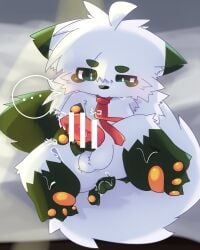 absurd_res anthro canid canine canis censored censored_genitalia censored_penis dipstick_ears dipstick_tail ear_markings fingering fingering_self fur genitals green_body green_ear_tips green_fur green_hands green_tail_tip hatogaya head_tuft hi_res high-angle_view holding_penis inside japanese_text liquid lying male mammal markings masturbation multicolored_body multicolored_ears multicolored_fur necktie onomatopoeia pawpads penis ranshinumeda334 red_necktie solo sound_effects tail tail_markings text tuft two_tone_body two_tone_fur white_arms white_body white_ears white_fur white_tail wolf