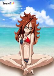 android 21 from dragon ball by irminzulltribute