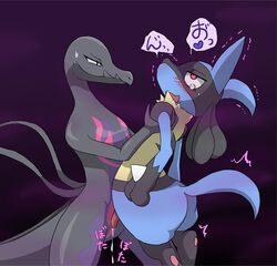 lucario from nintendo by enohito