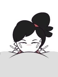 1boy 1boy1girl 1girls animated animated anon beat_banger female female_focus gym_clothes gym_uniform jaiden_animations jaidenanimations jaidens_mom milf