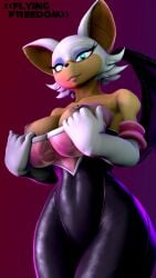 rouge the bat from sega by flyingfreedom01