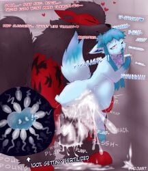 arcanine ass bodily_fluids chrome_(sylvceon) crying cum cum_drip cum_in_pussy cum_inside cum_on_body cum_on_butt dripping duo eeveelution female forced forced_impregnation furry generation_1_pokemon generation_4_pokemon generation_6_pokemon genital_fluids glaceon hi_res hojiart hybrid impregnation impregnation_request inflation male male/female mind_break nintendo ovum ovum_with_face pokemon pokemon_(species) rape sex sylveon tears text