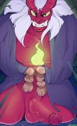 bara brawl_stars demon dick gay kenji_(brawl_stars) male male_only nahupapaya oni penis