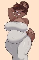 acstlu furry milf phurah tagme tight_dress