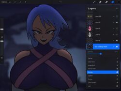 1girls 2025 2d 2d_(artwork) 2d_animation 2d_artwork animated aqua_(kingdom_hearts) big_breasts blue_eyes blue_hair breast_focus breasts breasts_bigger_than_head brown_skin brown_skinned_female disney female female_focus female_only gigantic_breasts huge_breasts kingdom_hearts large_breasts looking_at_viewer loop looping_animation massive_breasts mouth mouth_open no_sound orange_eyes short_hair sketchydrawin slider square_enix teeth teeth_showing teeth_visible video white_hair white_skin white_skinned_female