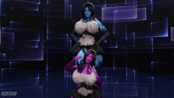 1futa 1girls 3d 3d_model auditour blue-skinned_futa blue_skin cortana daz_studio female futa_focus futa_only futanari halo_(series) intersex no_source pink-skinned_futa pink_skin tagme video_game_character video_game_franchise