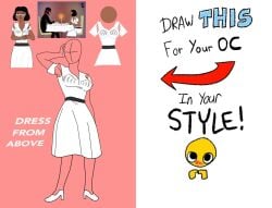 angel_wings blind_peacock_draws blind_peacock_draws_(artist) dress free_use latina oc original original_art original_artwork original_character original_characters original_characters_only oro_(blindpeacockdraws) practice use_for_original_character white_dress ych ych_(character)